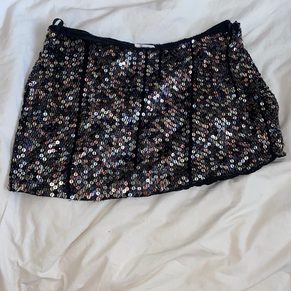 Parker sequin skirt